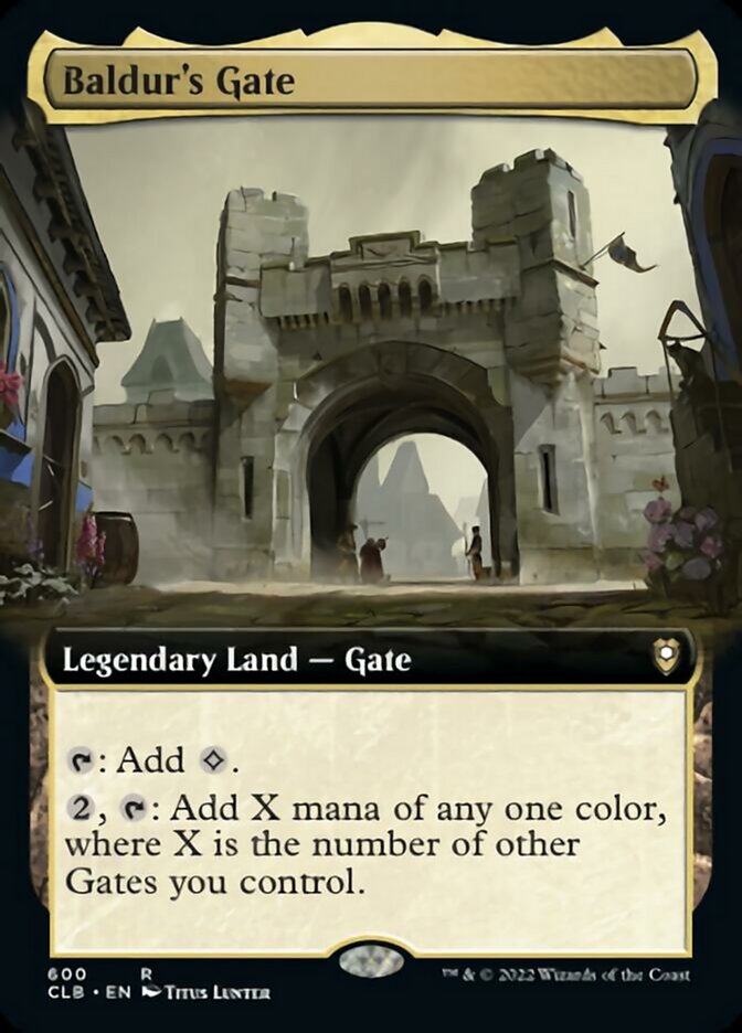 Baldur's Gate (Extended Art) [Commander Legends: Battle for Baldur's Gate] | Event Horizon Hobbies CA