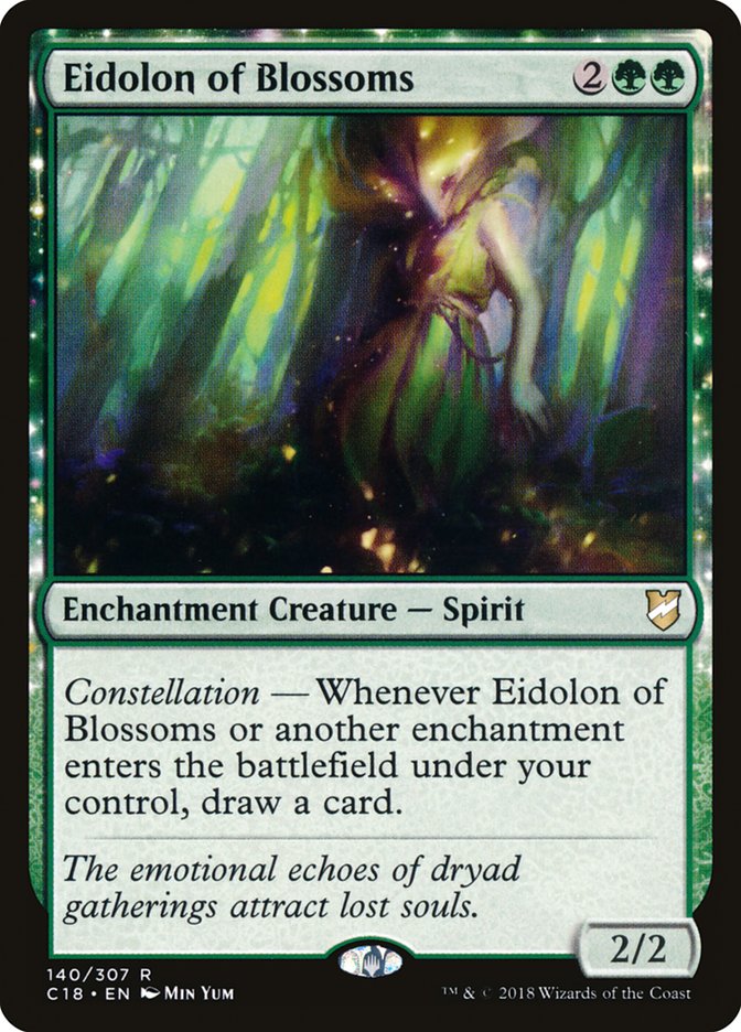 Eidolon of Blossoms [Commander 2018] | Event Horizon Hobbies CA