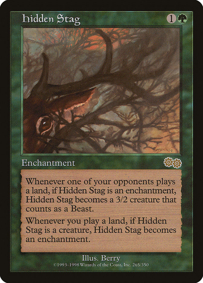 Hidden Stag [Urza's Saga] | Event Horizon Hobbies CA