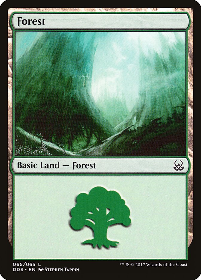 Forest (65) [Duel Decks: Mind vs. Might] | Event Horizon Hobbies CA