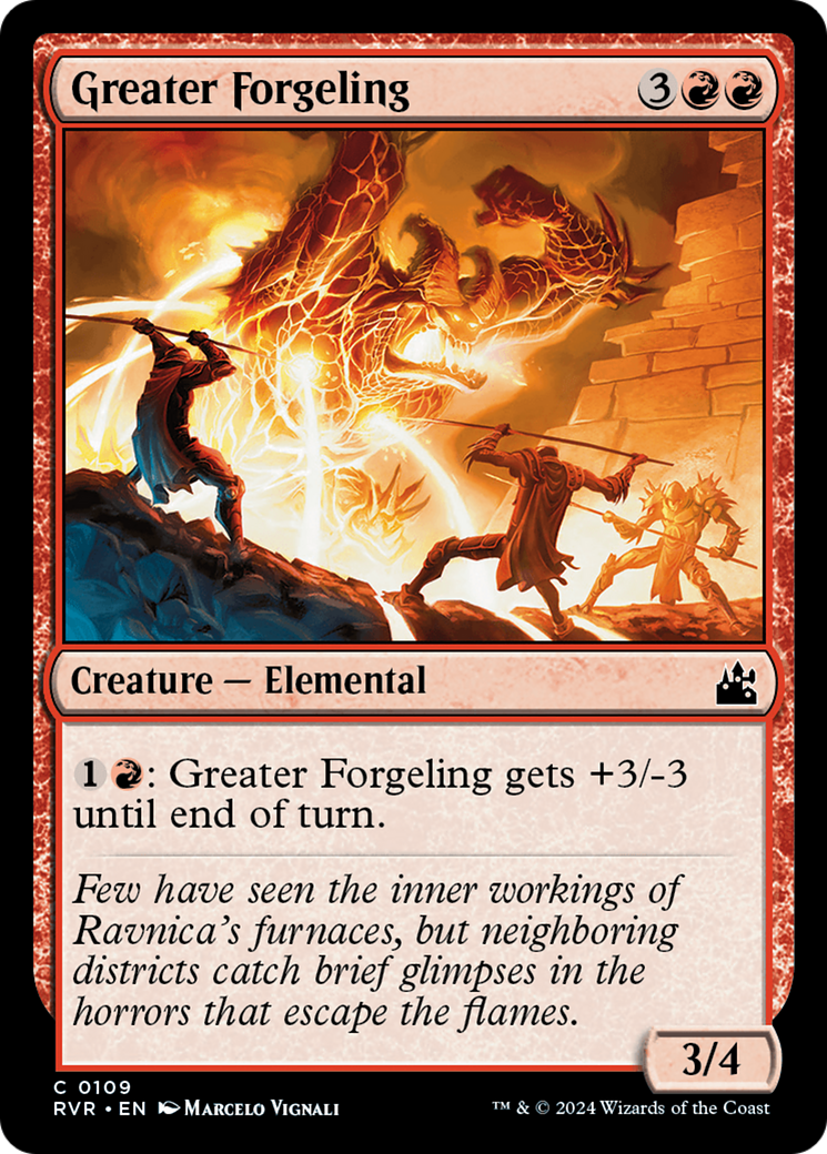 Greater Forgeling [Ravnica Remastered] | Event Horizon Hobbies CA