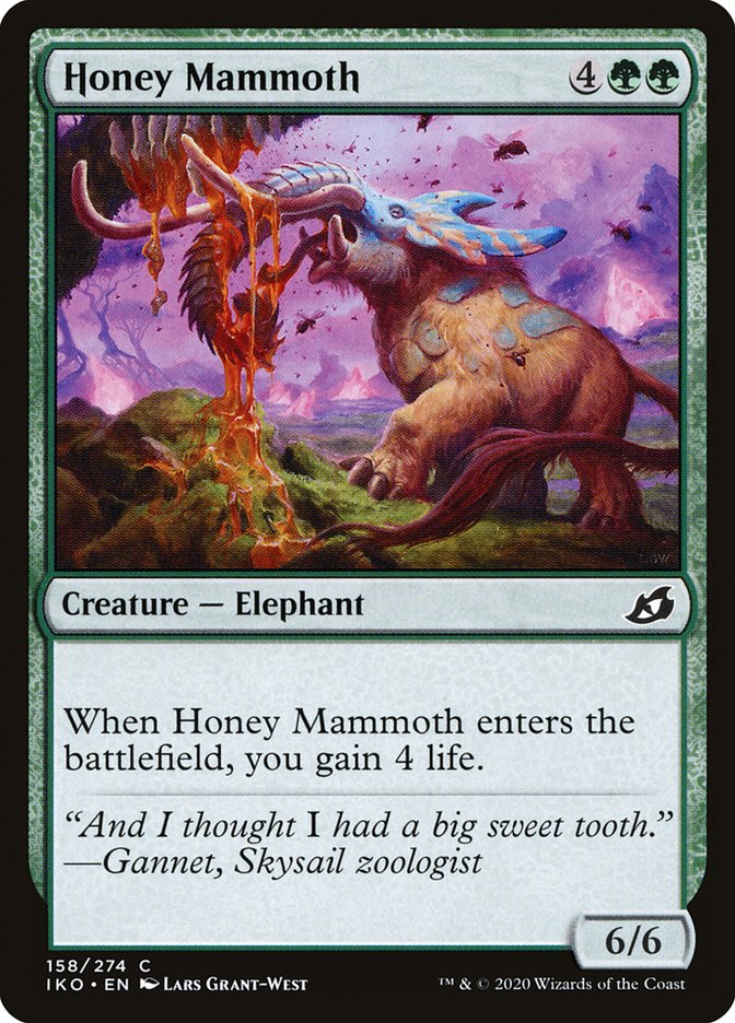Honey Mammoth [Ikoria: Lair of Behemoths] | Event Horizon Hobbies CA