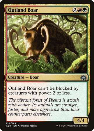 Outland Boar [Aether Revolt] | Event Horizon Hobbies CA