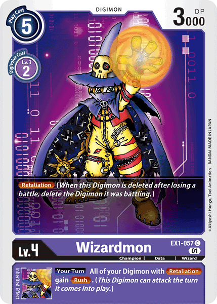 Wizardmon [EX1-057] [Classic Collection] | Event Horizon Hobbies CA