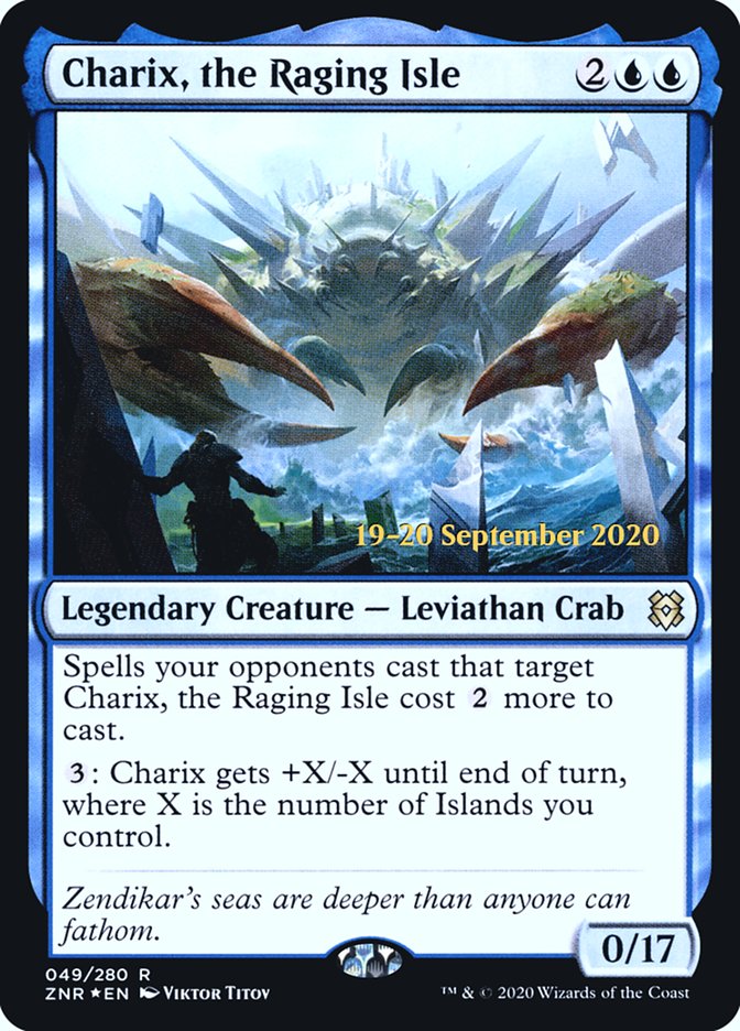 Charix, the Raging Isle  [Zendikar Rising Prerelease Promos] | Event Horizon Hobbies CA