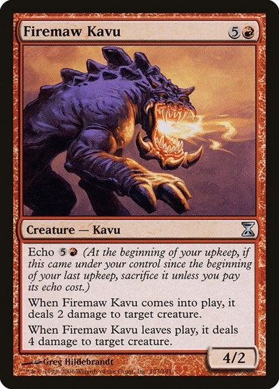 Firemaw Kavu [Time Spiral] | Event Horizon Hobbies CA