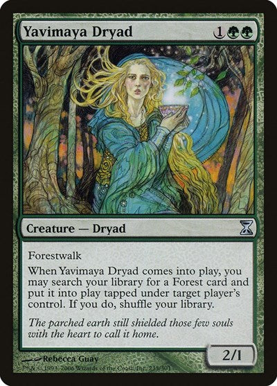 Yavimaya Dryad [Time Spiral] | Event Horizon Hobbies CA