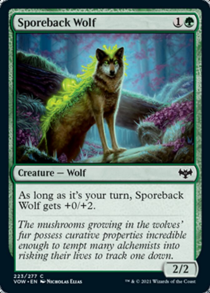Sporeback Wolf [Innistrad: Crimson Vow] | Event Horizon Hobbies CA