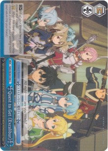 Quest to Get Excalibur (SAO/SE26-E36 C) (Parallel Foil) [Sword Art Online II Vol.2]