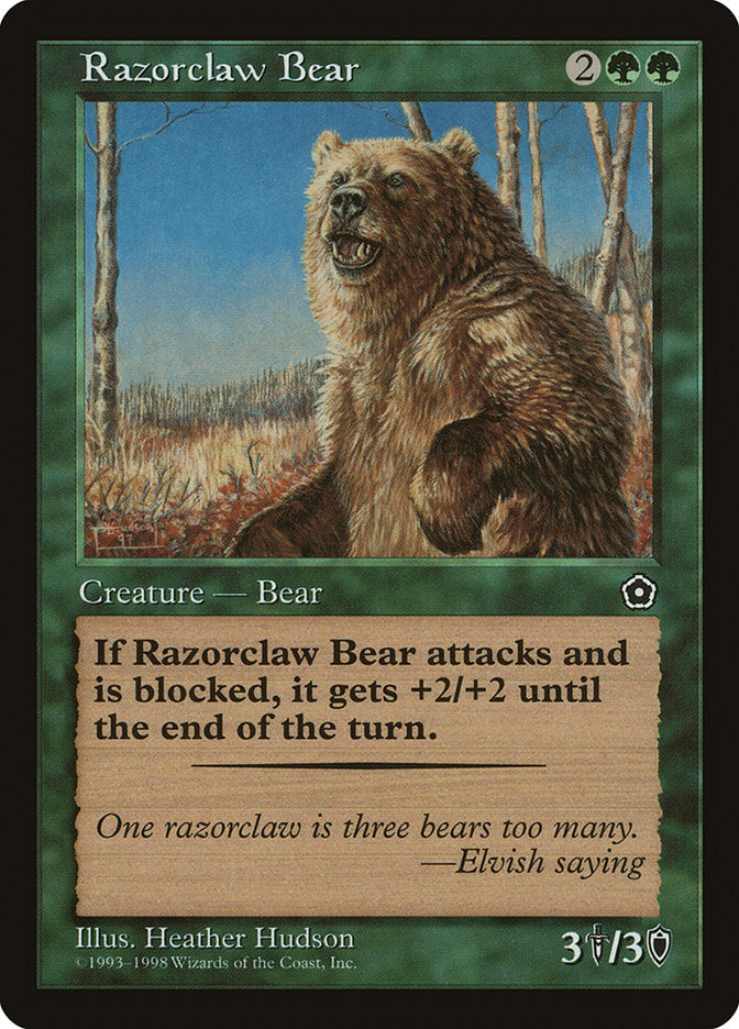 Razorclaw Bear [Portal Second Age] | Event Horizon Hobbies CA