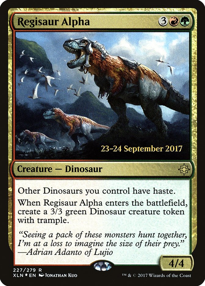 Regisaur Alpha  [Ixalan Prerelease Promos] | Event Horizon Hobbies CA