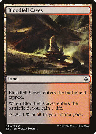 Bloodfell Caves [Khans of Tarkir] | Event Horizon Hobbies CA