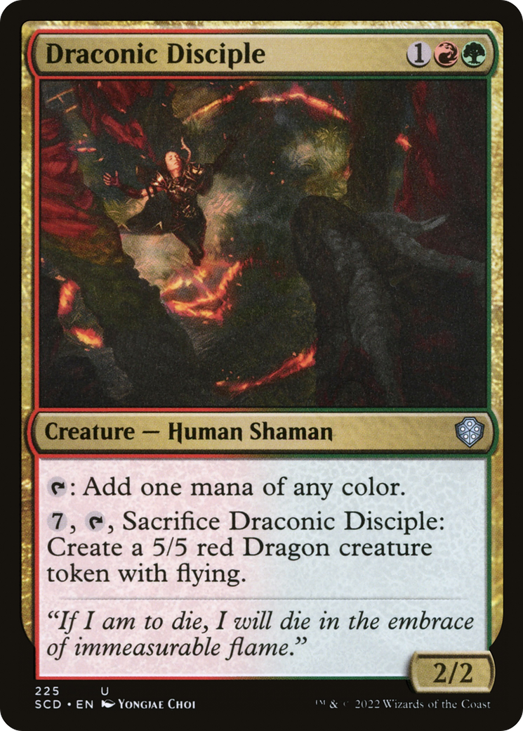 Draconic Disciple [Starter Commander Decks] | Event Horizon Hobbies CA