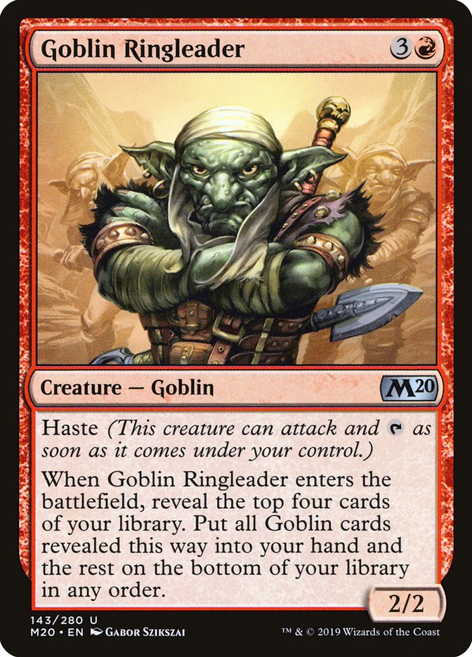 Goblin Ringleader [Core Set 2020] | Event Horizon Hobbies CA