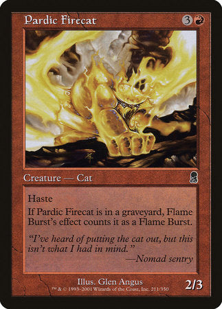 Pardic Firecat [Odyssey] | Event Horizon Hobbies CA
