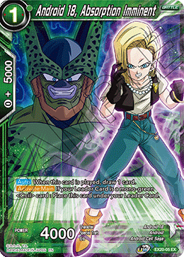 Android 18, Absorption Imminent (EX20-05) [Ultimate Deck 2022] | Event Horizon Hobbies CA