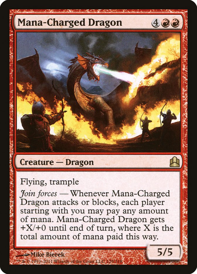 Mana-Charged Dragon [Commander 2011] | Event Horizon Hobbies CA