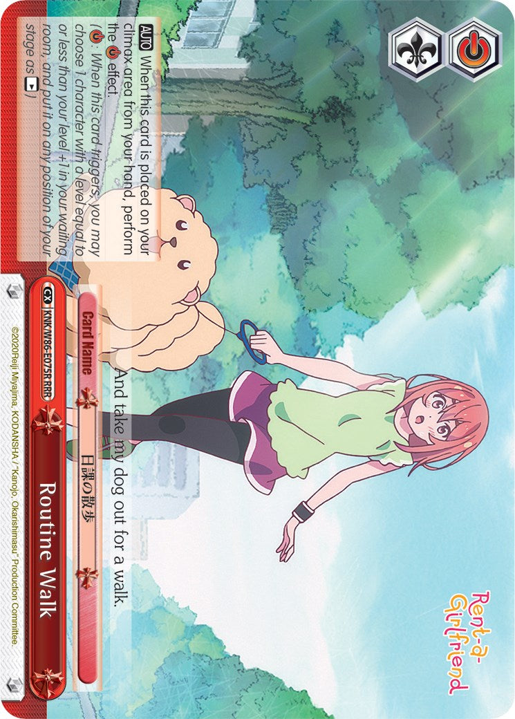 Routine Walk (KNK/W86-E075R RRR) [Rent-A-Girlfriend]