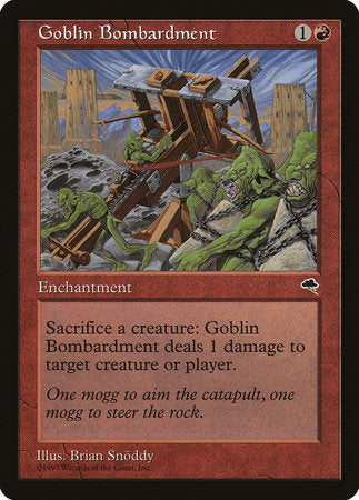 Goblin Bombardment [Tempest] | Event Horizon Hobbies CA