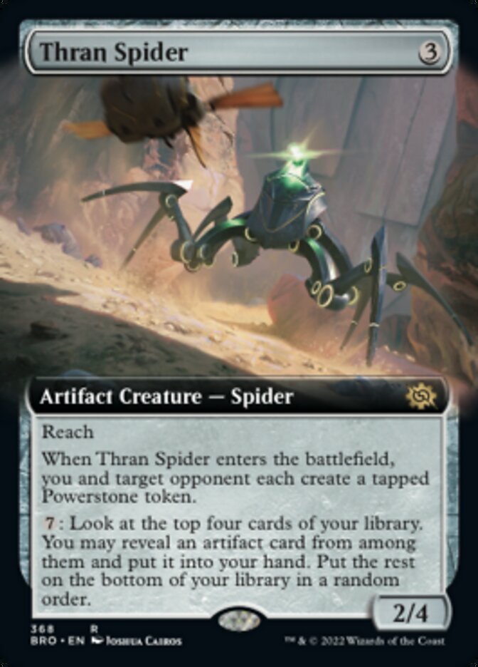 Thran Spider (Extended Art) [The Brothers' War] | Event Horizon Hobbies CA