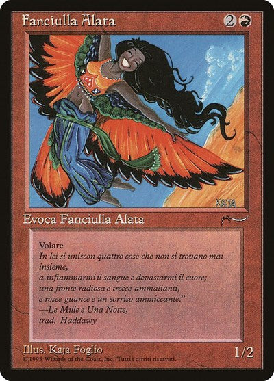 Bird Maiden (Italian) - "Fanciulla Alata" [Renaissance]