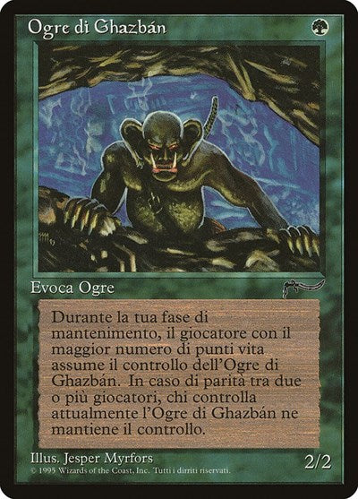 Ghazban Ogre (Italian) "Ogre di Ghazban" [Renaissance] | Event Horizon Hobbies CA