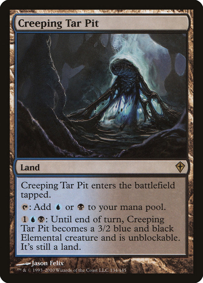 Creeping Tar Pit [Worldwake] | Event Horizon Hobbies CA