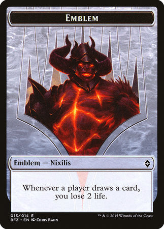 Emblem - Ob Nixilis Reignited [Battle for Zendikar Tokens] | Event Horizon Hobbies CA