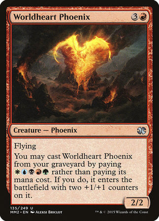 Worldheart Phoenix [Modern Masters 2015] | Event Horizon Hobbies CA