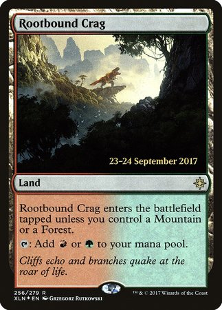Rootbound Crag [Ixalan Promos] | Event Horizon Hobbies CA