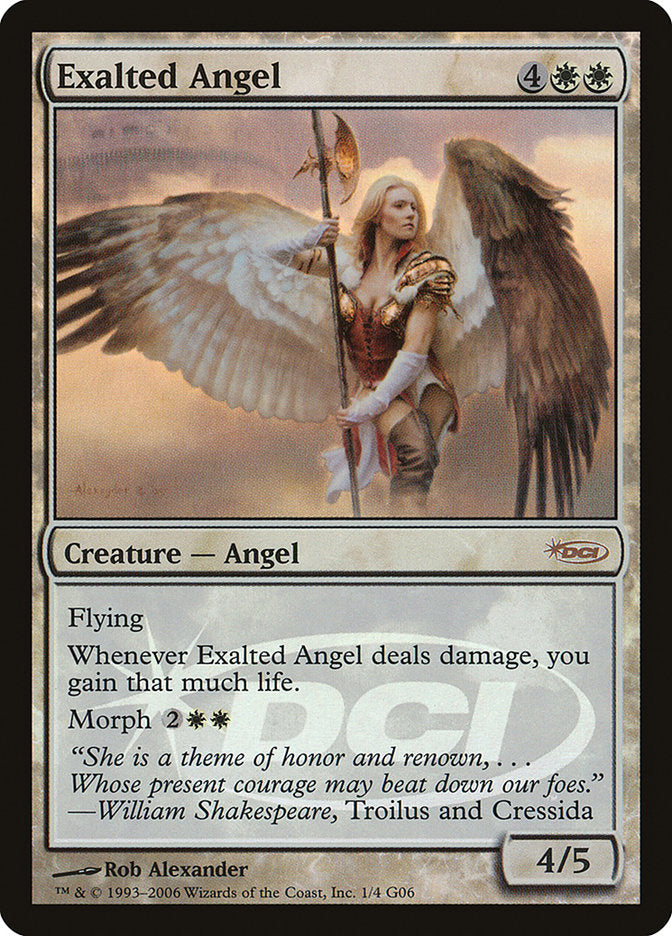 Exalted Angel [Judge Gift Cards 2006] | Event Horizon Hobbies CA