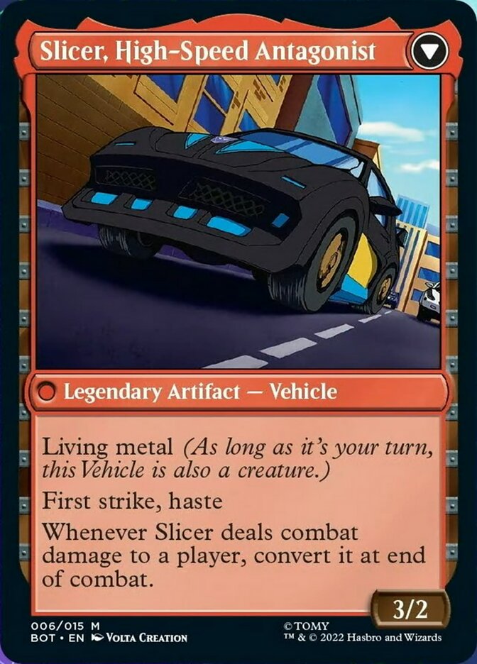 Slicer, Hired Muscle // Slicer, High-Speed Antagonist [Universes Beyond: Transformers] | Event Horizon Hobbies CA