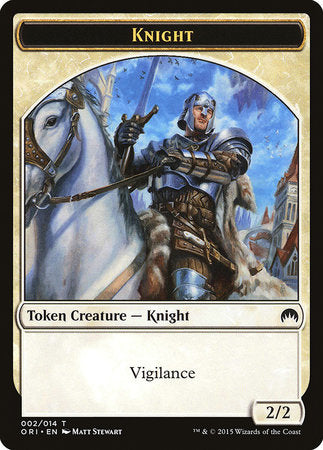 Knight Token [Magic Origins Tokens] | Event Horizon Hobbies CA