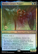 Venser, Corpse Puppet [Phyrexia: All Will Be One Prerelease Promos]