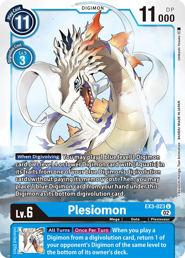 Plesiomon [EX3-023] [Draconic Roar] | Event Horizon Hobbies CA