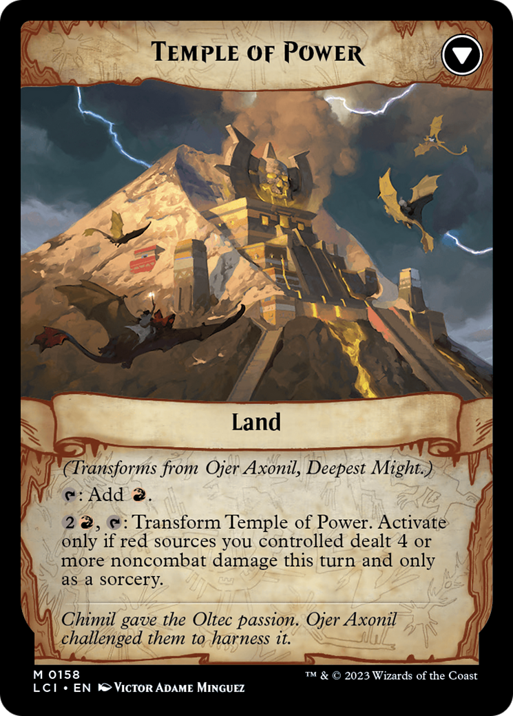 Ojer Axonil, Deepest Might // Temple of Power [The Lost Caverns of Ixalan] | Event Horizon Hobbies CA