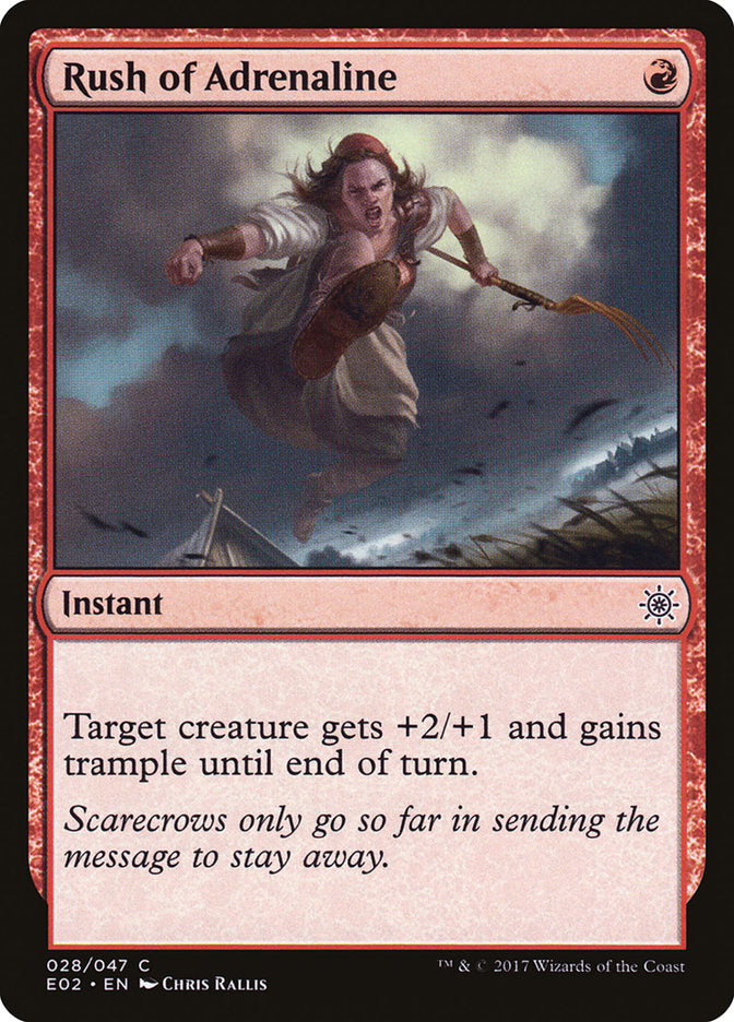 Rush of Adrenaline [Explorers of Ixalan] | Event Horizon Hobbies CA