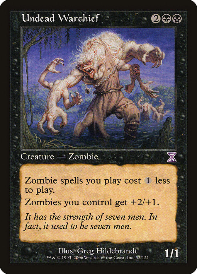 Undead Warchief [Time Spiral Timeshifted] | Event Horizon Hobbies CA