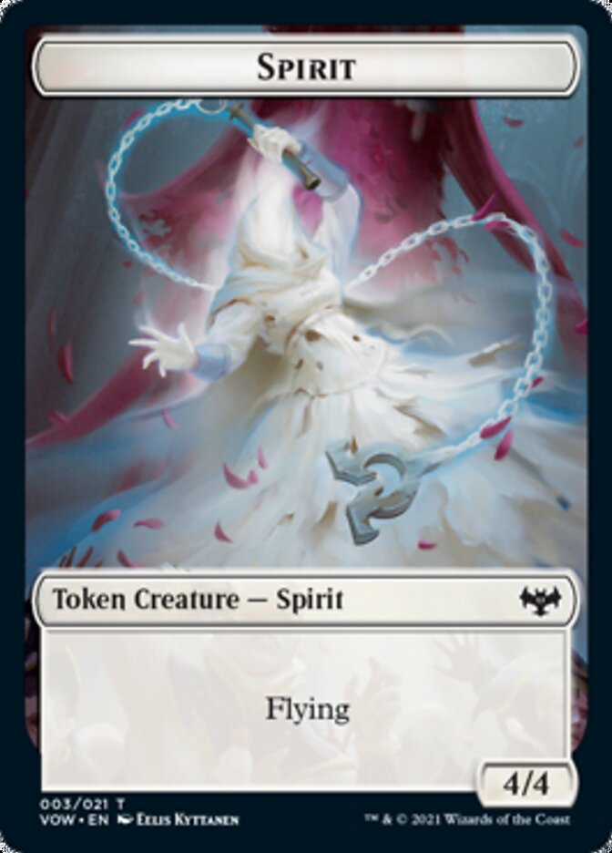 Insect // Spirit (003) Double-sided Token [Innistrad: Crimson Vow Tokens] | Event Horizon Hobbies CA