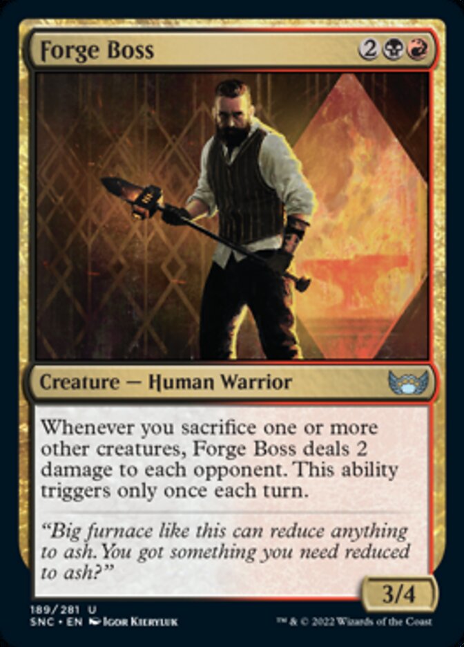 Forge Boss [Streets of New Capenna] | Event Horizon Hobbies CA