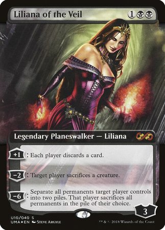 Liliana of the Veil [Ultimate Box Topper] | Event Horizon Hobbies CA