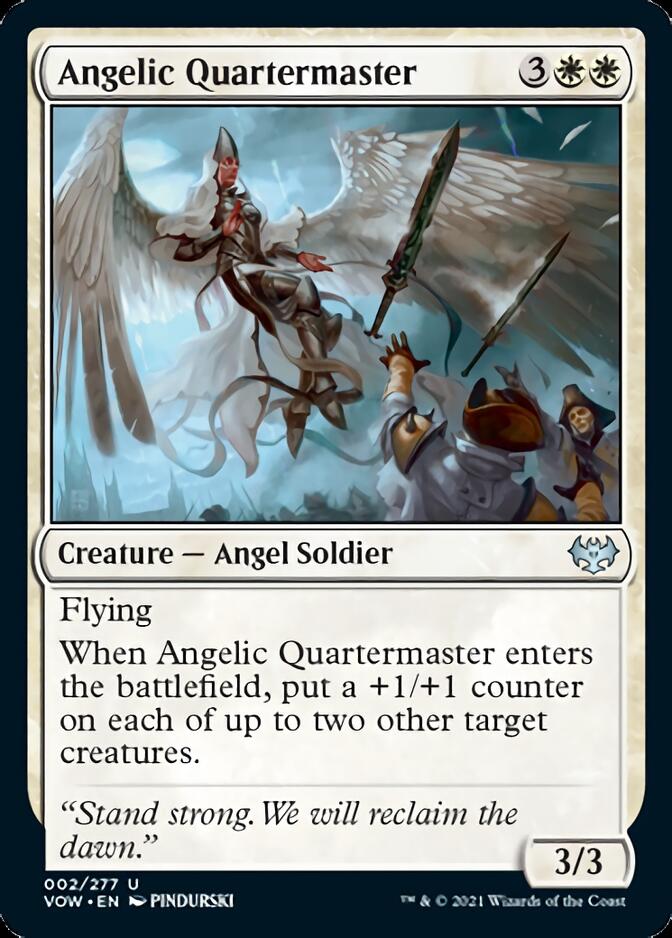 Angelic Quartermaster [Innistrad: Crimson Vow] | Event Horizon Hobbies CA