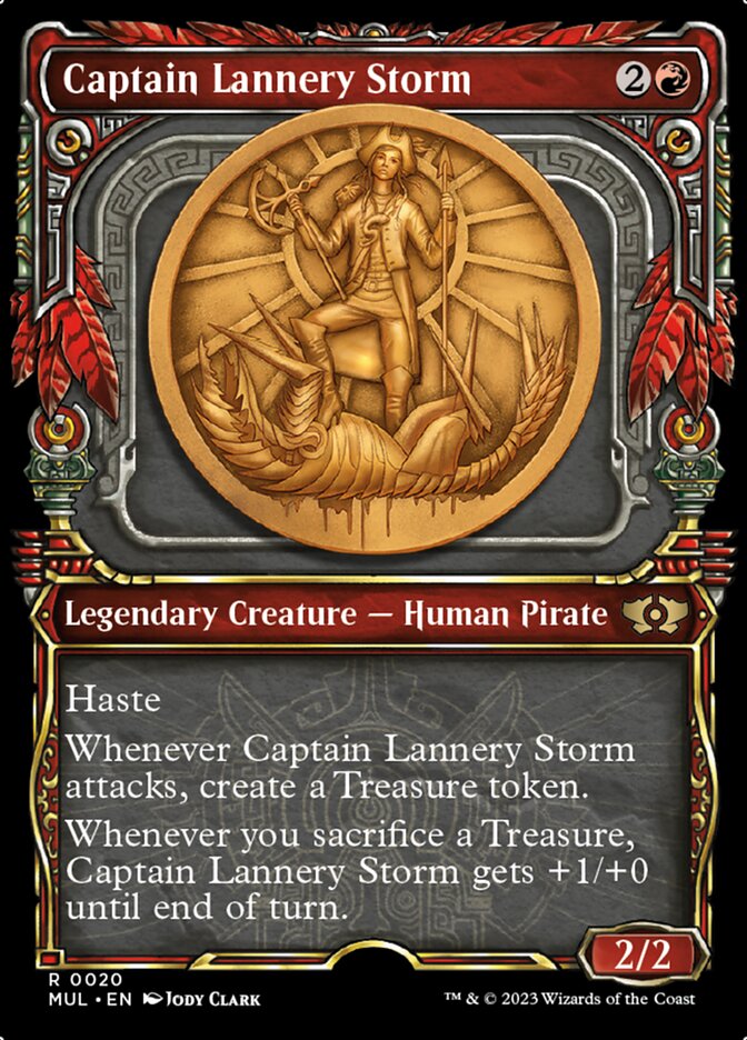 Captain Lannery Storm [Multiverse Legends] | Event Horizon Hobbies CA