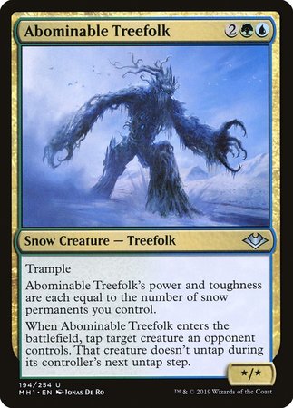Abominable Treefolk [Modern Horizons] | Event Horizon Hobbies CA