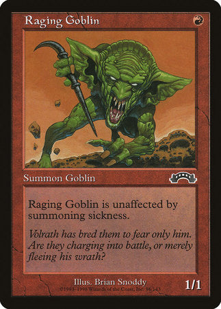 Raging Goblin [Exodus] | Event Horizon Hobbies CA