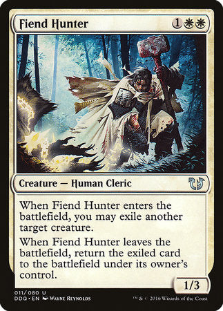 Fiend Hunter [Duel Decks: Blessed vs. Cursed] | Event Horizon Hobbies CA