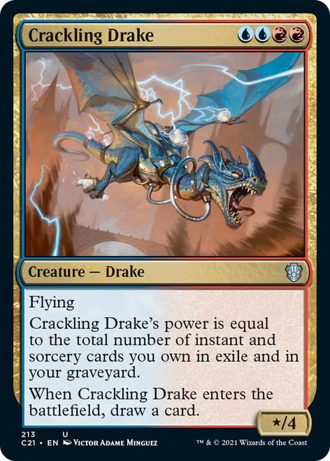 Crackling Drake [Commander 2021] | Event Horizon Hobbies CA