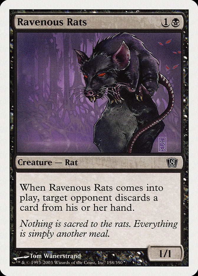 Ravenous Rats [Eighth Edition] | Event Horizon Hobbies CA