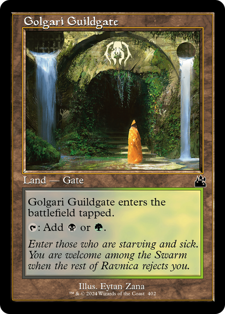 Golgari Guildgate (Retro Frame) [Ravnica Remastered] | Event Horizon Hobbies CA