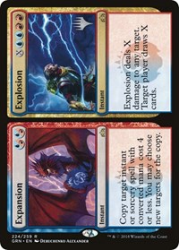 Expansion // Explosion [Promo Pack: Throne of Eldraine]